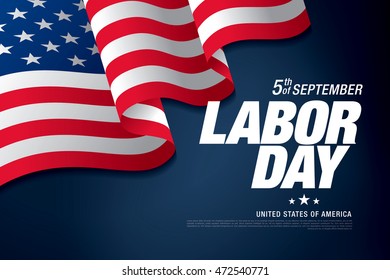 Labor day. Banner