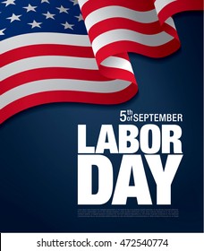 Labor day. Banner