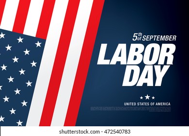 Labor day. Banner