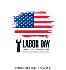 Labor day. Banner