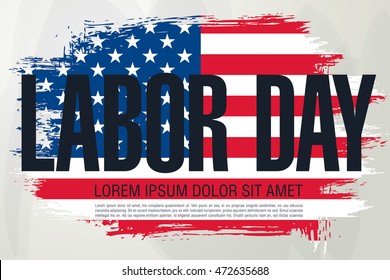 Labor day. Banner