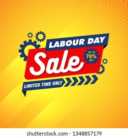 Labor Day Banner Design Template
