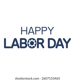 Labor day card, post, background, clipart, hand lettering text