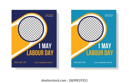 labor day celebration flyer  design 