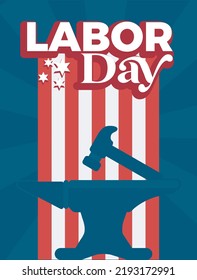 labor day celebration poster, flyer