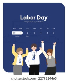 labor day
a collection of office worker illustrations