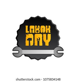 Labor day design with unique style 