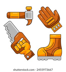 Vektorillustration des Arbeitstagselements