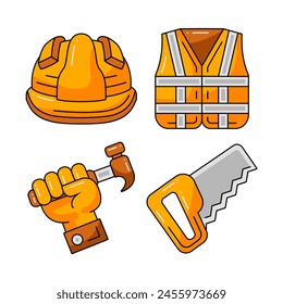 Labor Day Element Vector Illustration