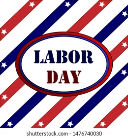 Labor day graphic event banner