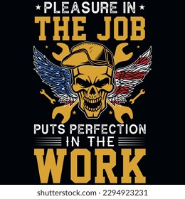 Labor day graphics tshirt design vector design 