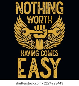 Labor day graphics tshirt design vector design 