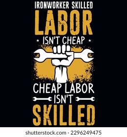 Labor day graphics tshirt design vector design 