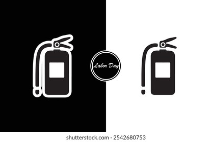 Labor Day Icon Design Professional Minimalist and Stylish for Celebrating Workers Contributions Perfect for Digital and Print Use Labor Themed Logos Websites Banners Posters and Social Media Graphics.