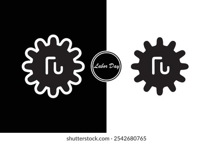 Labor Day Icon Design Professional Minimalist and Stylish for Celebrating Workers Contributions Perfect for Digital and Print Use Labor Themed Logos Websites Banners Posters and Social Media Graphics.