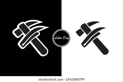 Labor Day Icon Design Professional Minimalist and Stylish for Celebrating Workers Contributions Perfect for Digital and Print Use Labor Themed Logos Websites Banners Posters and Social Media Graphics.