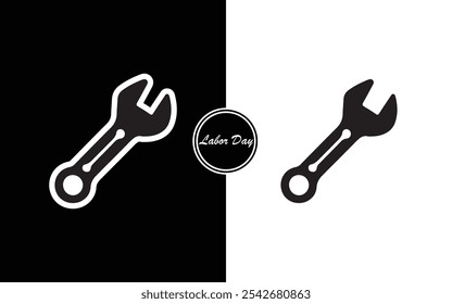 Labor Day Icon Design Professional Minimalist and Stylish for Celebrating Workers Contributions Perfect for Digital and Print Use Labor Themed Logos Websites Banners Posters and Social Media Graphics.