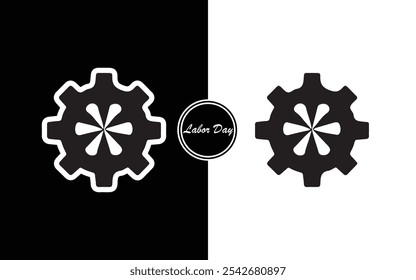 Labor Day Icon Design Professional Minimalist and Stylish for Celebrating Workers Contributions Perfect for Digital and Print Use Labor Themed Logos Websites Banners Posters and Social Media Graphics.