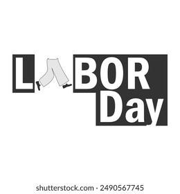 Labor Day Icon Design Vorlage