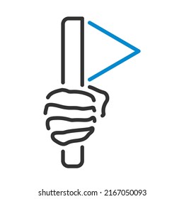 Labor Day Icon. Editable Bold Outline With Color Fill Design. Vector Illustration.