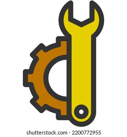 labor day icon group made in color style