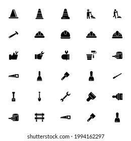 icono del día laboral o logotipo símbolo de signo aislado ilustración vectorial - Colección de iconos vectoriales de estilo negro de alta calidad
