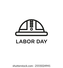 Labor day icon Symbol mark in Outline style