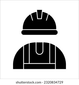 labor day icon. Vector graphic illustration. Line style design. on a white background.