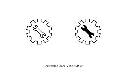 Icono del día de trabajo con fondo blanco Vector ilustración de stock