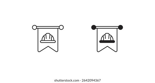labor day icon with white background vector stock illustration