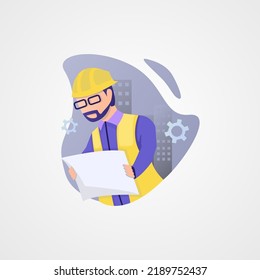 labor day illustration cartoon (US)