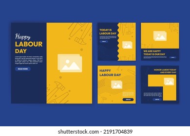 Labor Day. International Labor Day. Banner vector for social media ads, web ads, business messages, discount flyers and big sale banners.