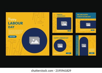Labor Day. International Labor Day. Banner vector for social media ads, web ads, business messages, discount flyers and big sale banners.