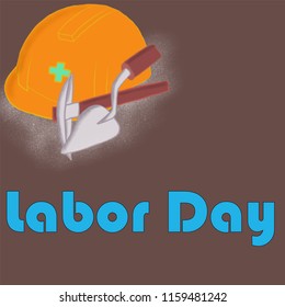Labor Day. International labour day, vector illustration,Drawing ,Hand made