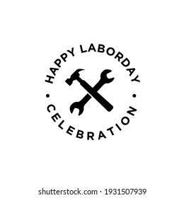 labor day logo icon design banner