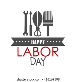 Labor Day Logo Template
