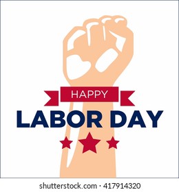  Labor Day Logo Template

