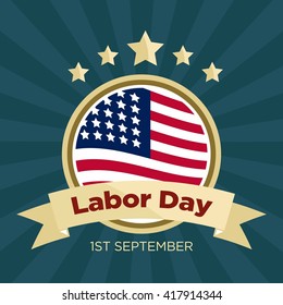  Labor Day Logo Template
