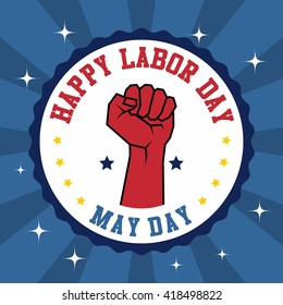 Labor Day Logo Template