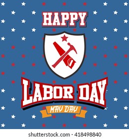 Labor Day Logo Template