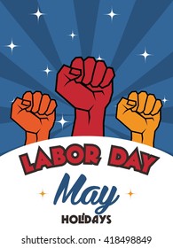 Labor Day Logo Template