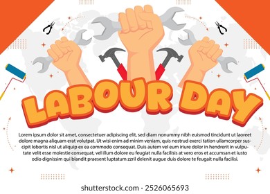 Labor Day – October 7, 2024, Attractive design, can be used on all social media platforms, beautiful color combination, get it now for the first purchase.