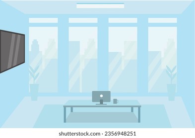 Labor Day Office Illustration   background
