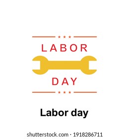 labor day outline icon. Element of labor day illustration icon. Signs and symbols can be used for web, logo, mobile app, UI, UX