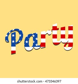 Labor Day Party vector illustration