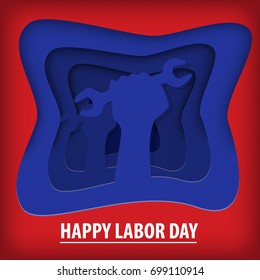 Labor Day postcard