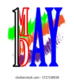 Afiche del Día del Trabajo, celebración de la alcaldía, feliz mayday, Día Internacional del Trabajo