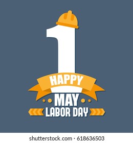 Labor Day Poster. International labour day. Labour day vector illustration