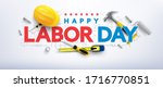 Labor Day poster template.International Workers