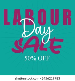 A Labor Day sale with a 50% discount sounds like a fantastic deal! Whether it's clothing, electronics, or household items, a half-price offer can definitely attract shoppers looking for a bargain